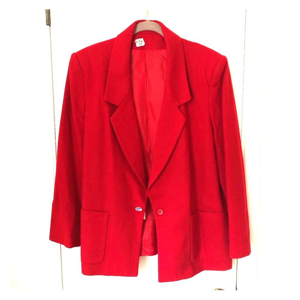 Cole Lancaster Wool Blazer